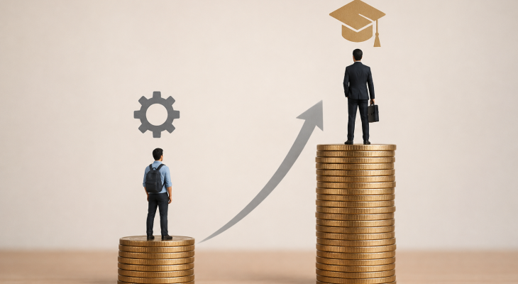 MBA Pay Premium Over Engineering Hits 52%
